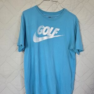 Nike Golf Men's Blue T-Shirt Sz L